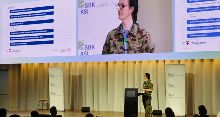 Rotkreuzdienst RKD am Schweizer Pflegekongress keynote disaster nursing