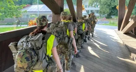Marsch Rotkreuzdienst